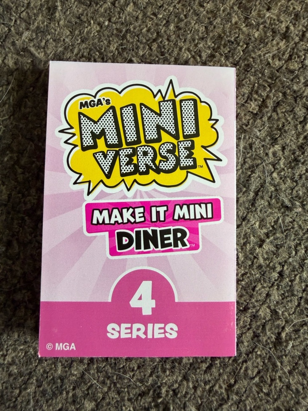 MGA's Mini Verse Make It Mini Diner Series 4